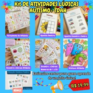 Kit de Atividades Lúdicas – Autismo + TDAH