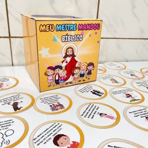 CAIXA MEU MESTRE MANDOU – BRINCANDO E APRENDENDO COM JESUS!
