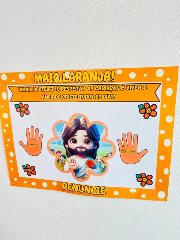 Painel Cristão Maio Laranja - Imagem 2
