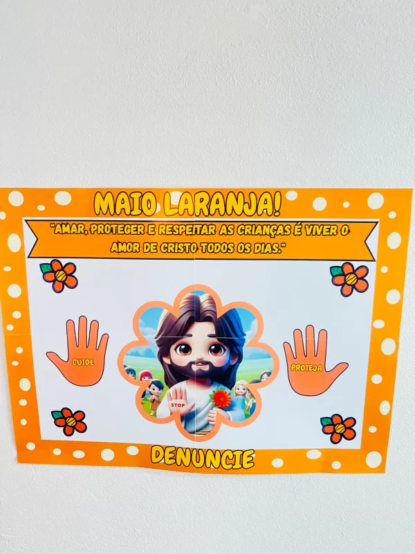 Painel Cristão Maio Laranja