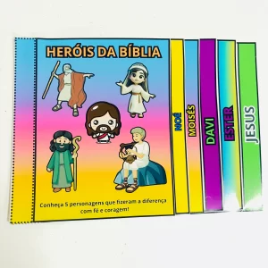 Flipbook Bíblico: Heróis da Bíblia