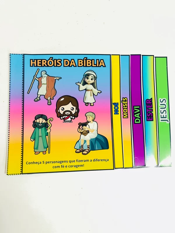 Flipbook Bíblico: Heróis da Bíblia