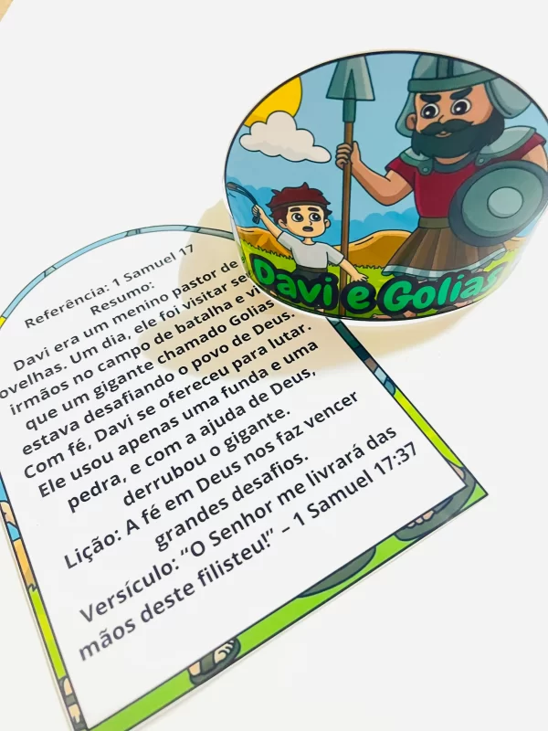 Davi e Golias - Luva Interativa + Coroa do Pequeno Guerreiro - Imagem 2