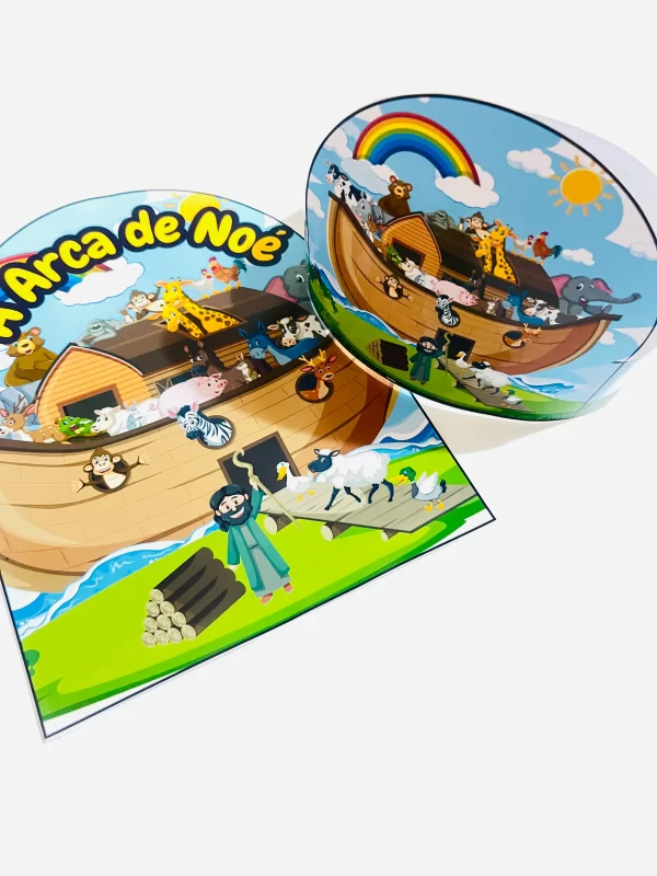 A Arca de Noé - Luva Interativa + Coroa Arco-Íris - Imagem 2
