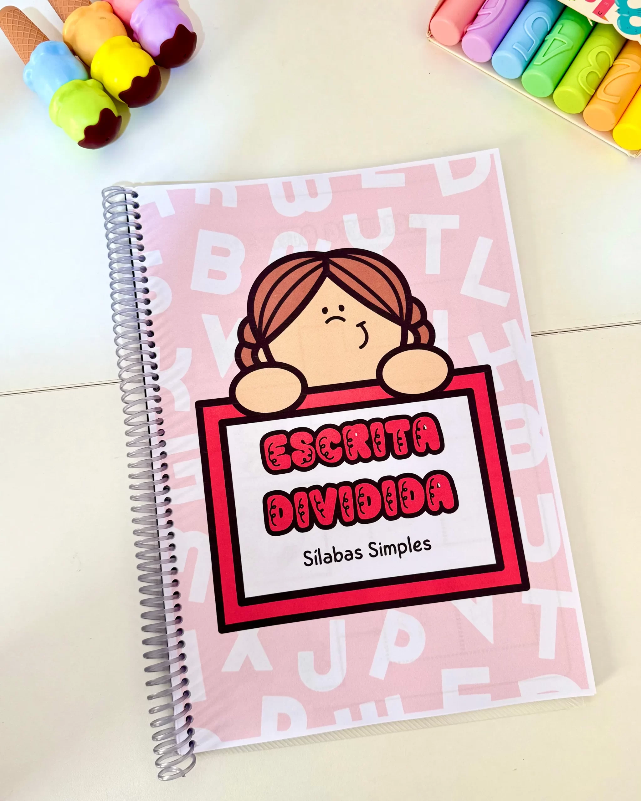 Apostilas Escrita Dividida – Sílabas Simples e Complexas - Imagem 2