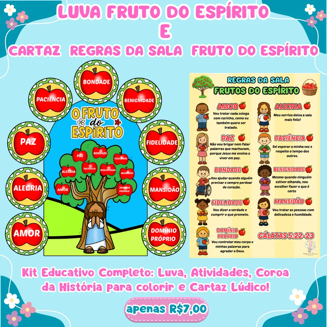 Kit Educativo – Fruto do Espírito