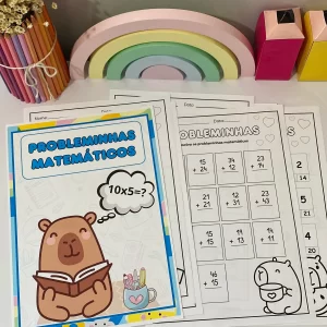 Probleminhas Matemáticos com Capivaras – Ensino Fundamental 1