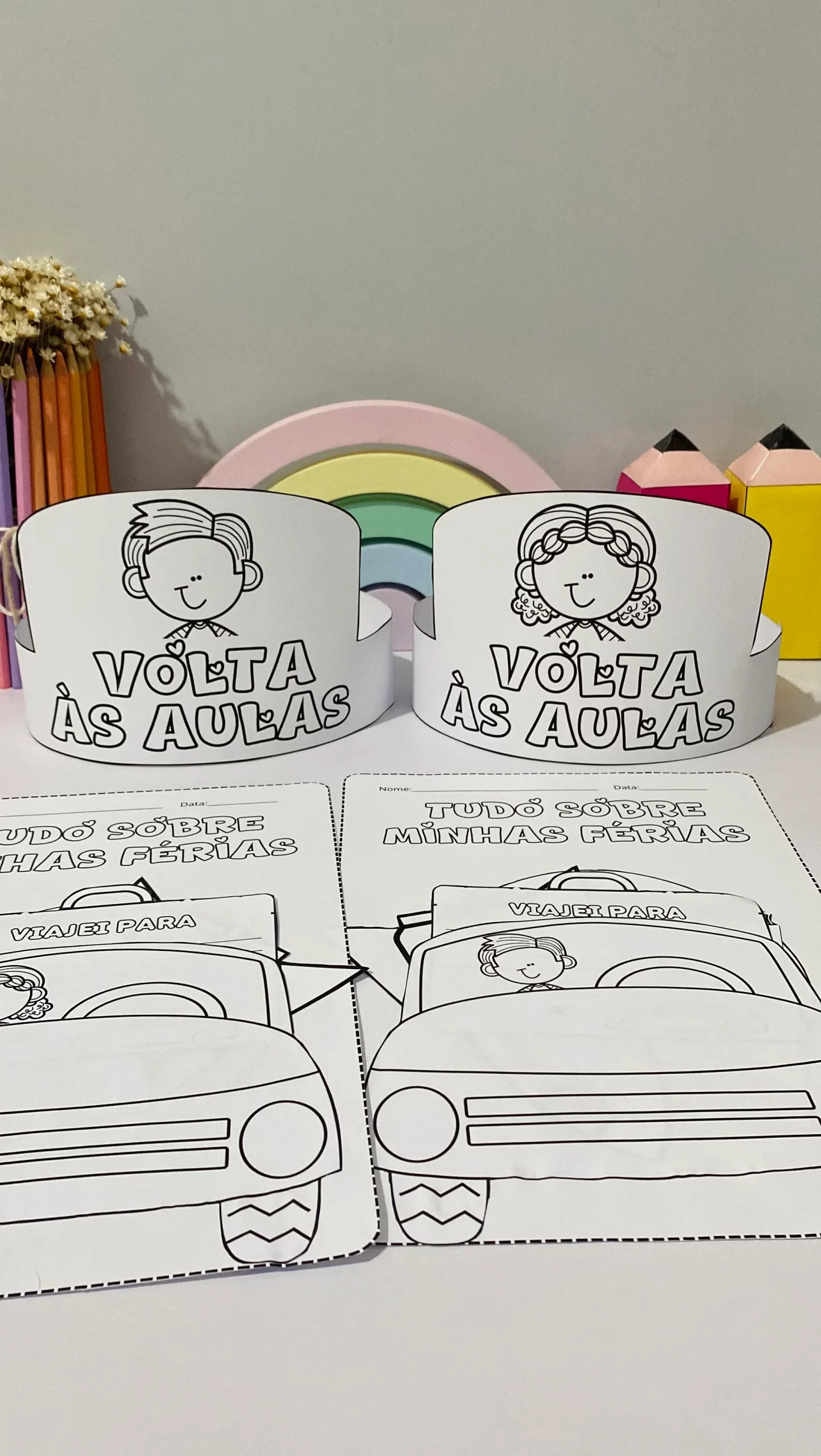 Atividade Interativa: Tudo Sobre Minhas Férias