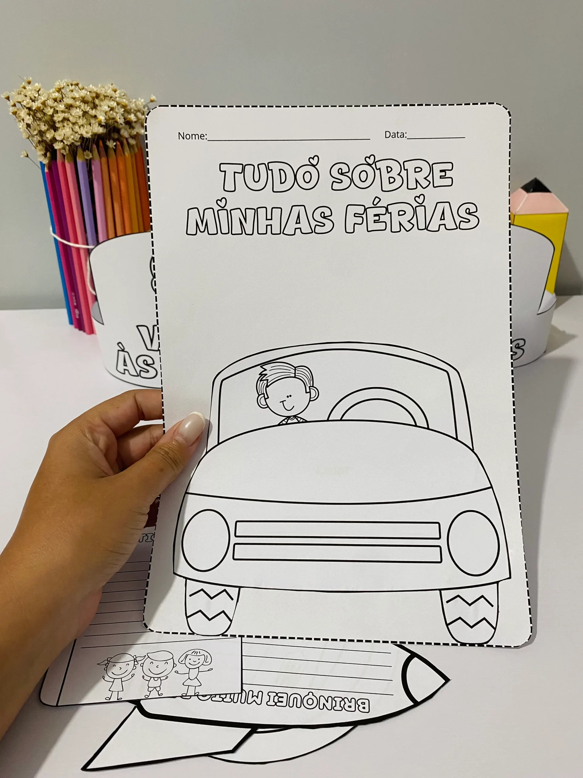 Atividade Interativa: Tudo Sobre Minhas Férias - Imagem 2