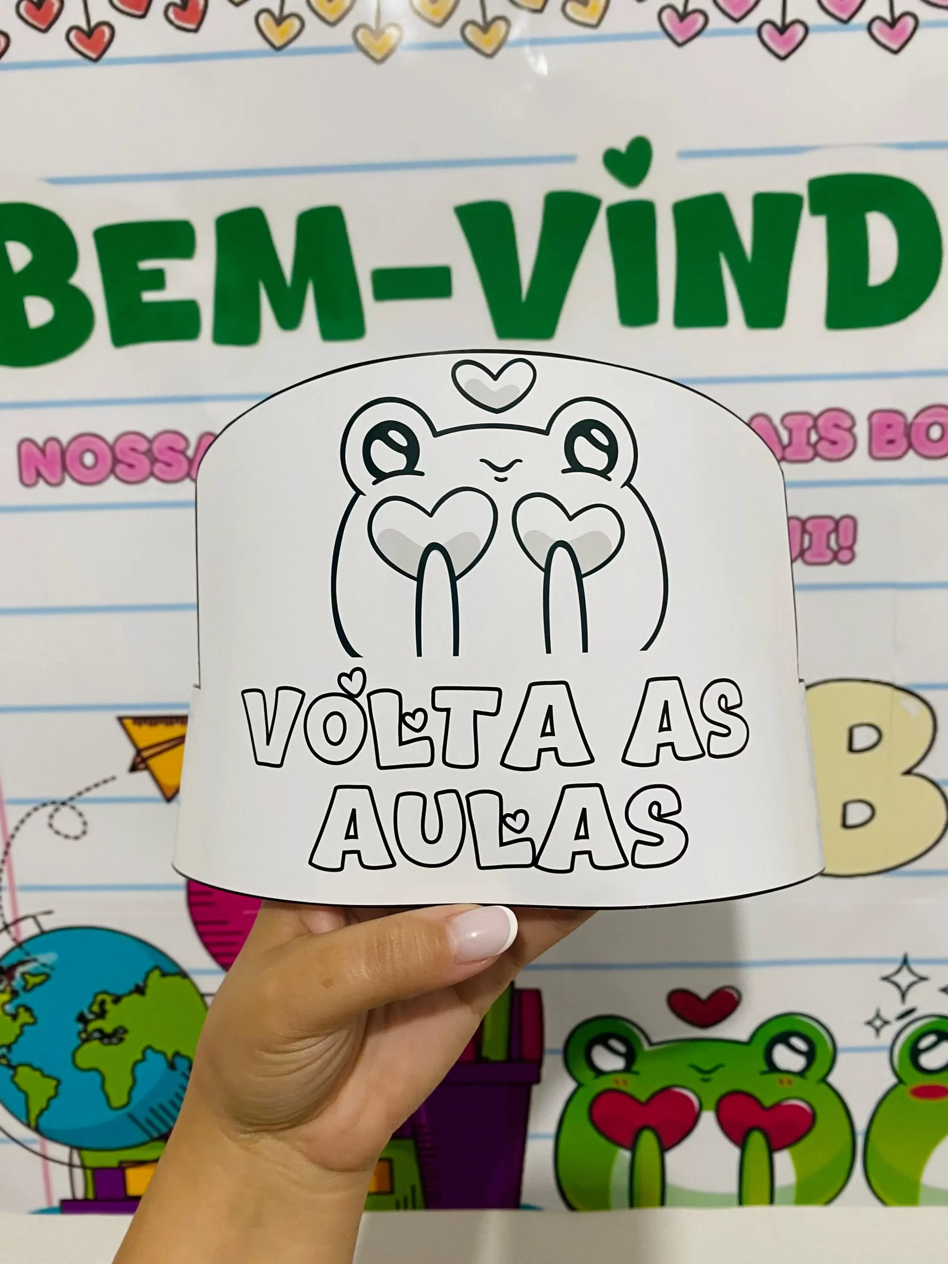 Painel de Boas-Vindas – Tema Super Colorido! - Imagem 2