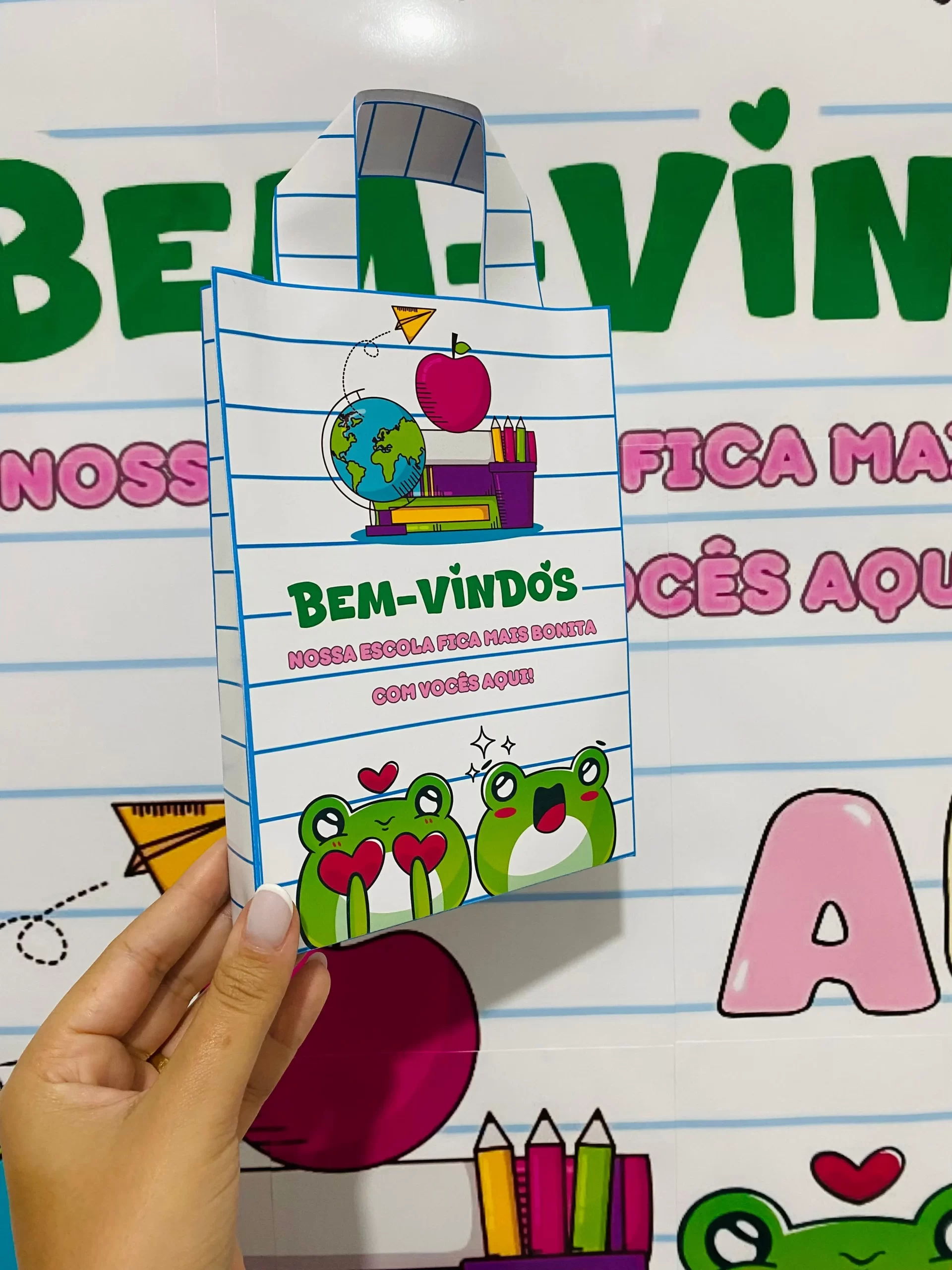 Painel de Boas-Vindas – Tema Super Colorido! - Imagem 4