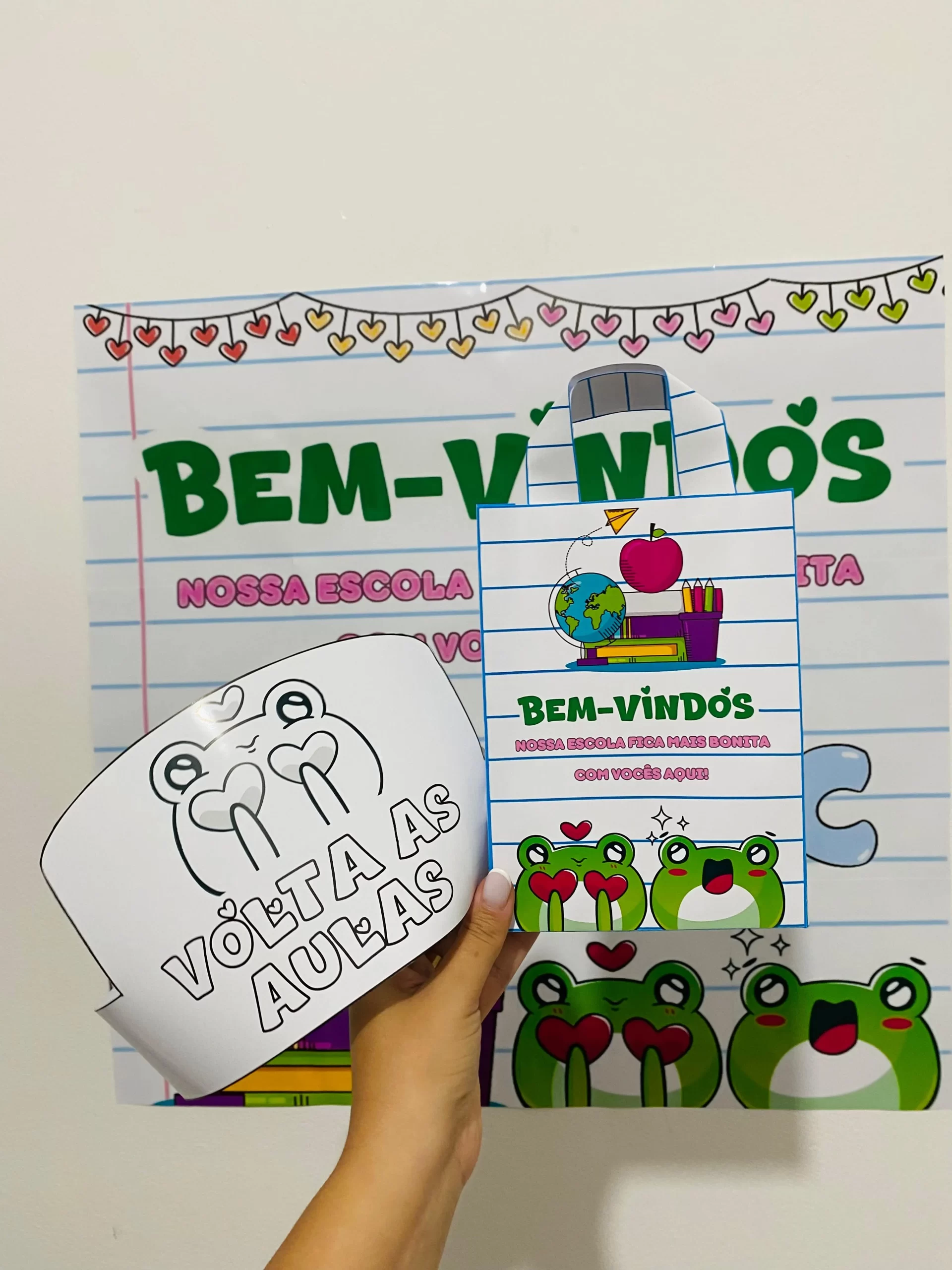Painel de Boas-Vindas – Tema Super Colorido! - Imagem 3