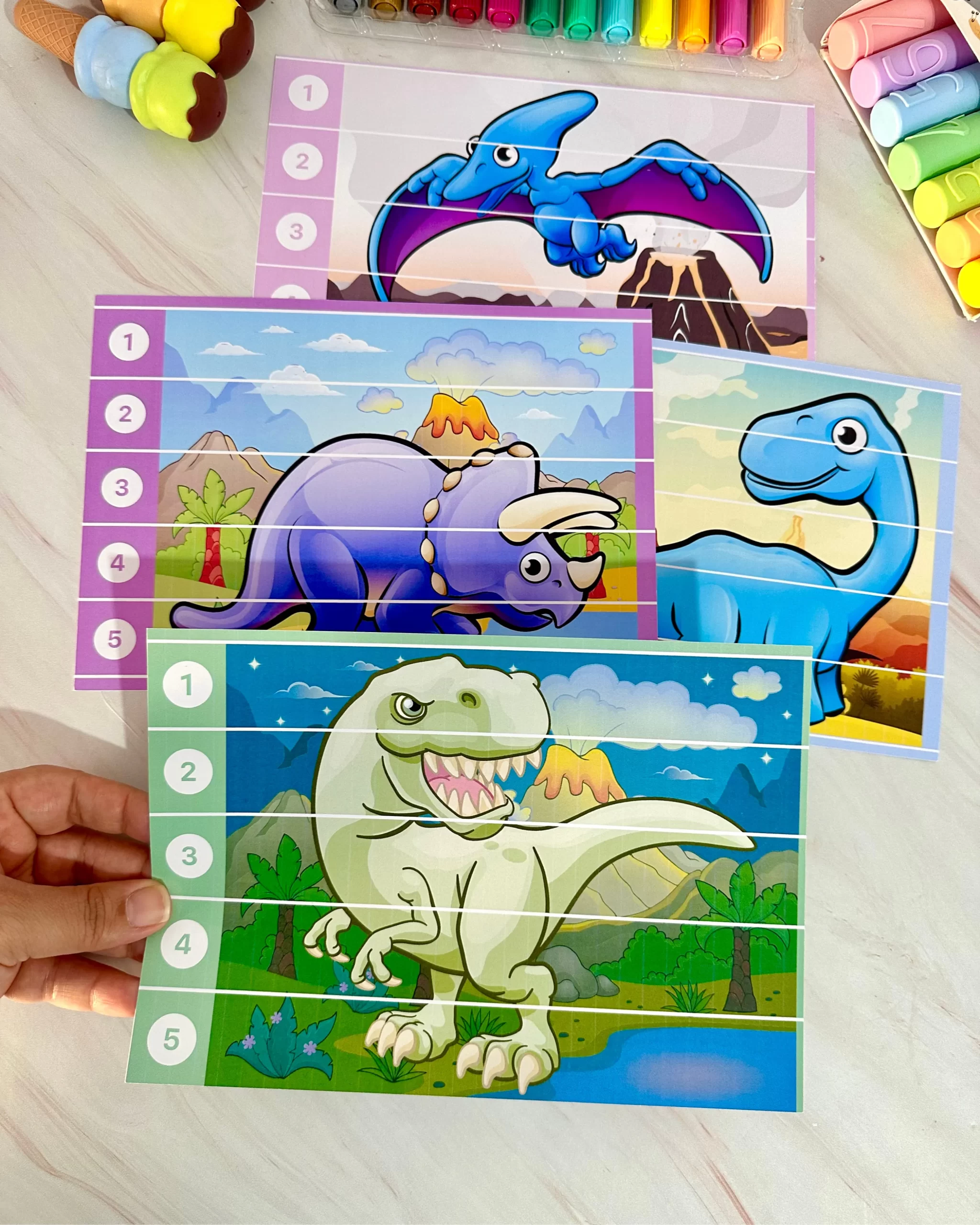 Quebra-Cabeça Dinossauro