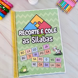 Recorte e Cole as Silabas