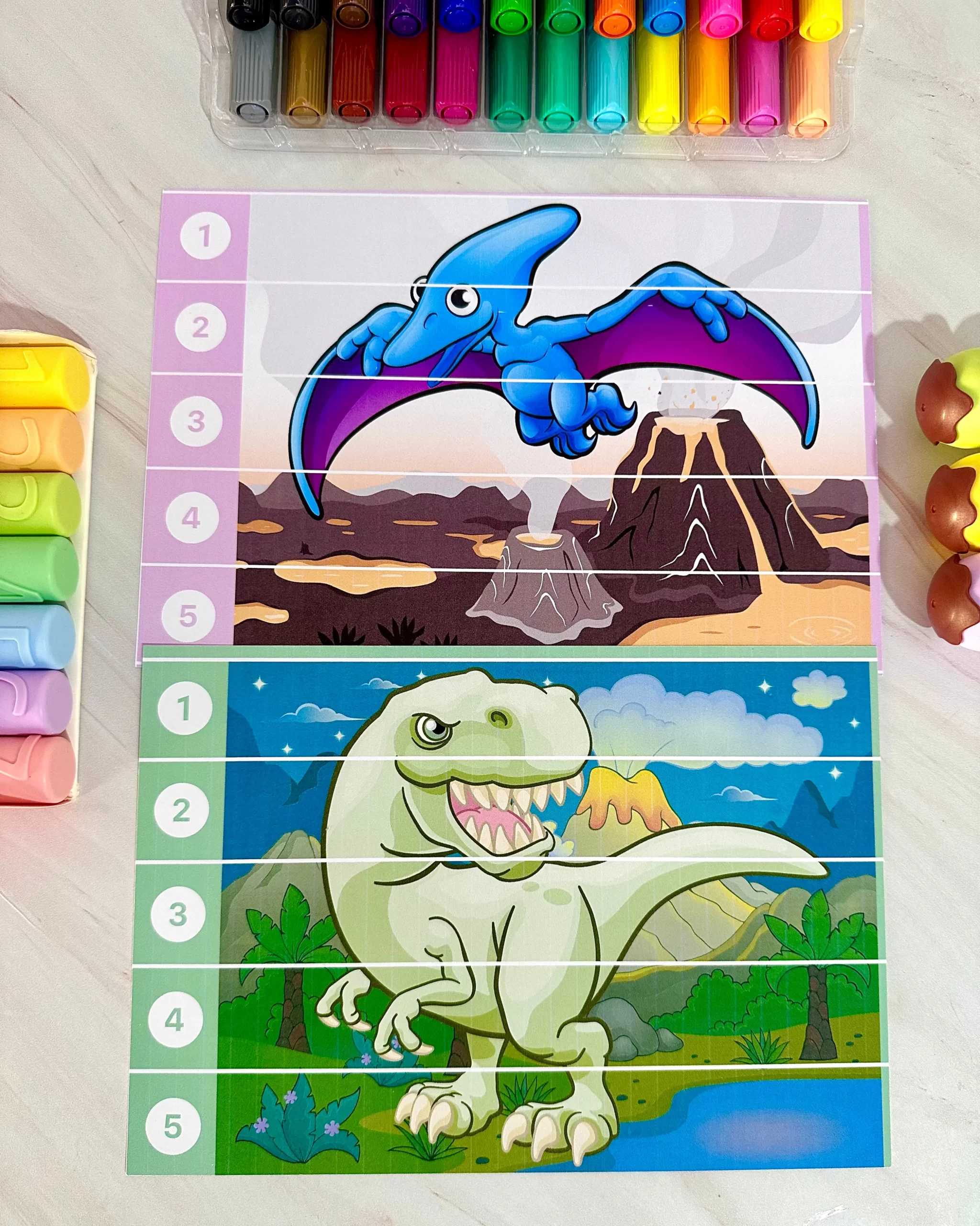 Quebra-Cabeça Dinossauro - Imagem 2