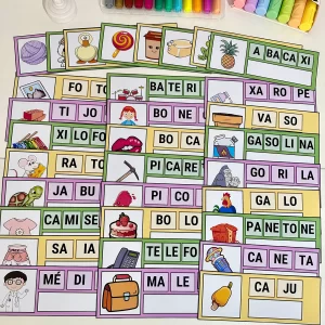 Escreva as Sílabas