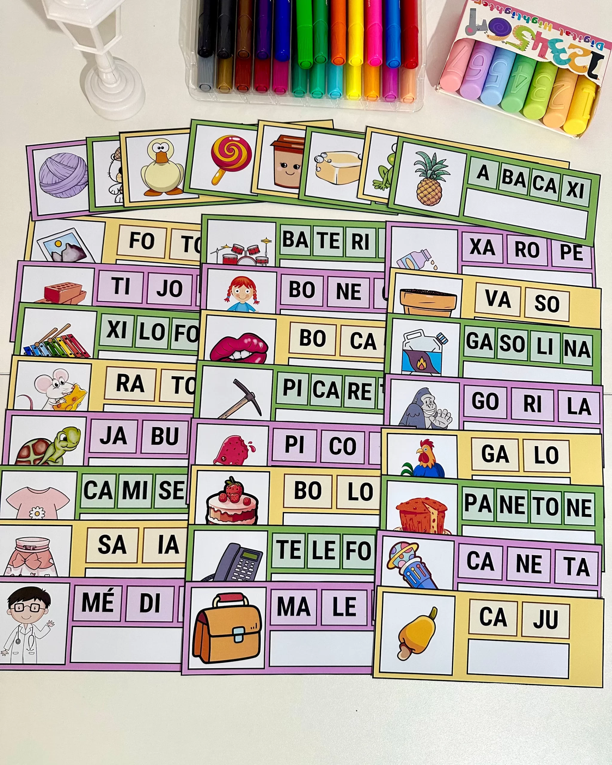 Escreva as Sílabas