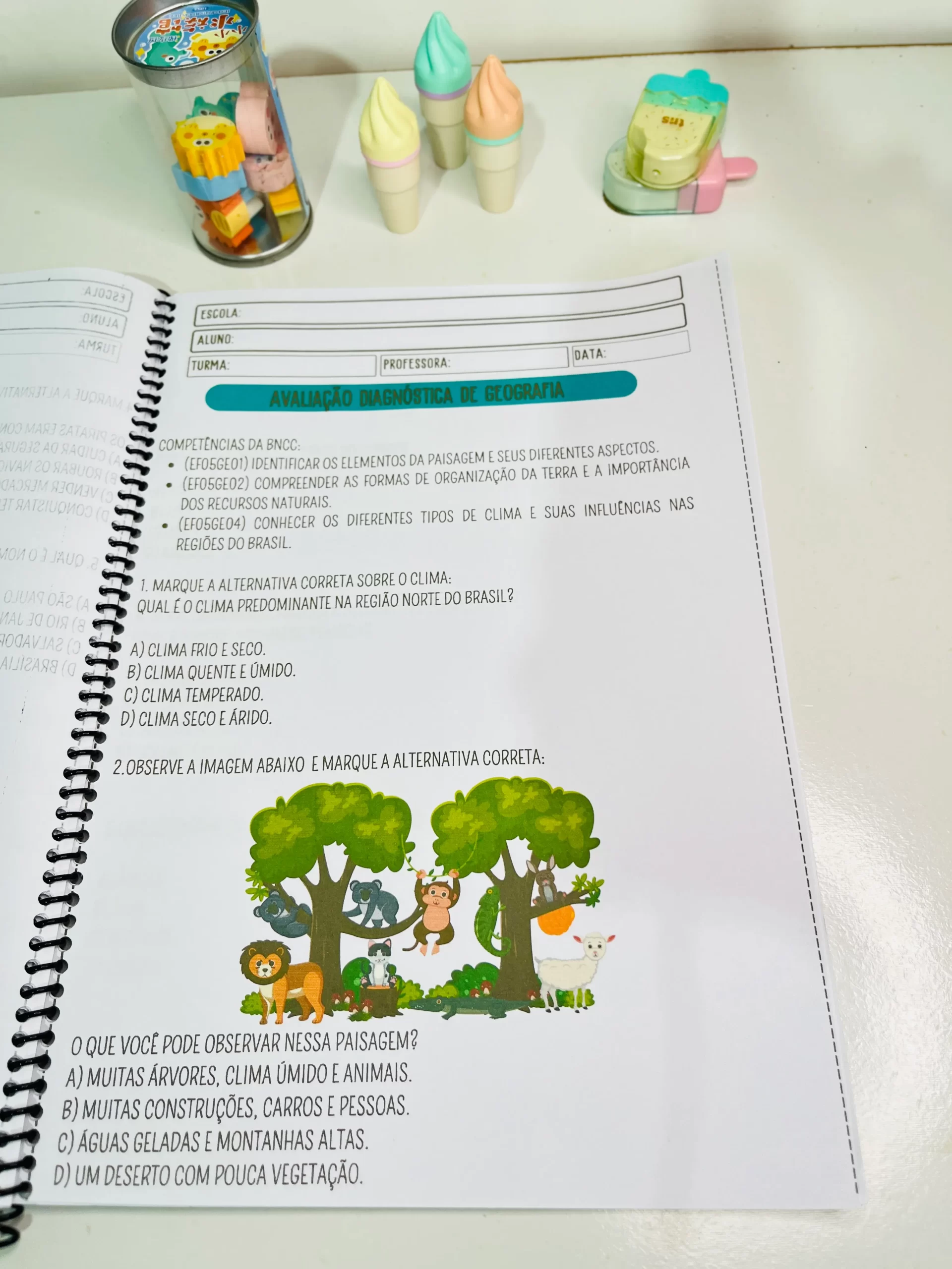 Apostila: Avaliação Diagnóstica - 5° Ano do Ensino Fundamental - Imagem 2