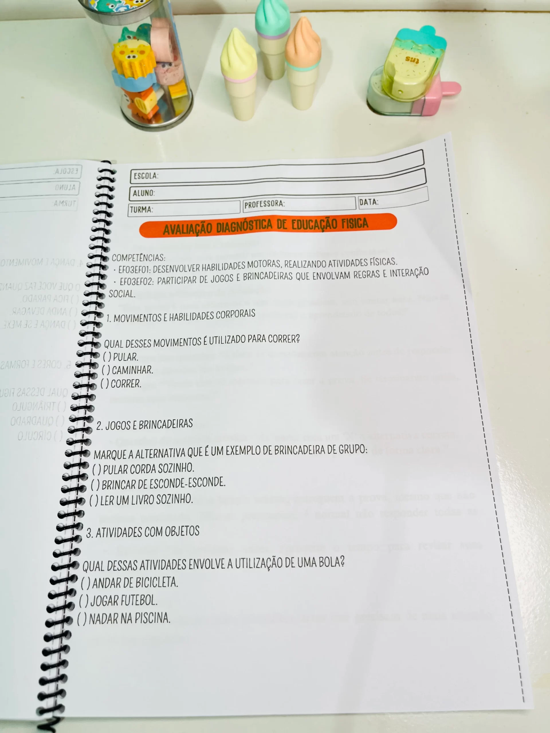 Apostila: Avaliação Diagnóstica - 3° Ano do Ensino Fundamental - Imagem 2