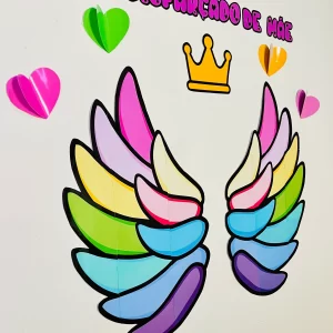 Painel “Anjo Disfarçado de Mãe” - Dia das Mães