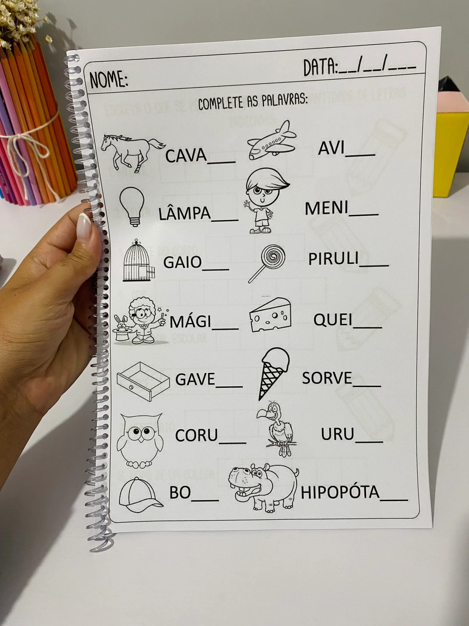 Apostila das Sílabas - Imagem 2