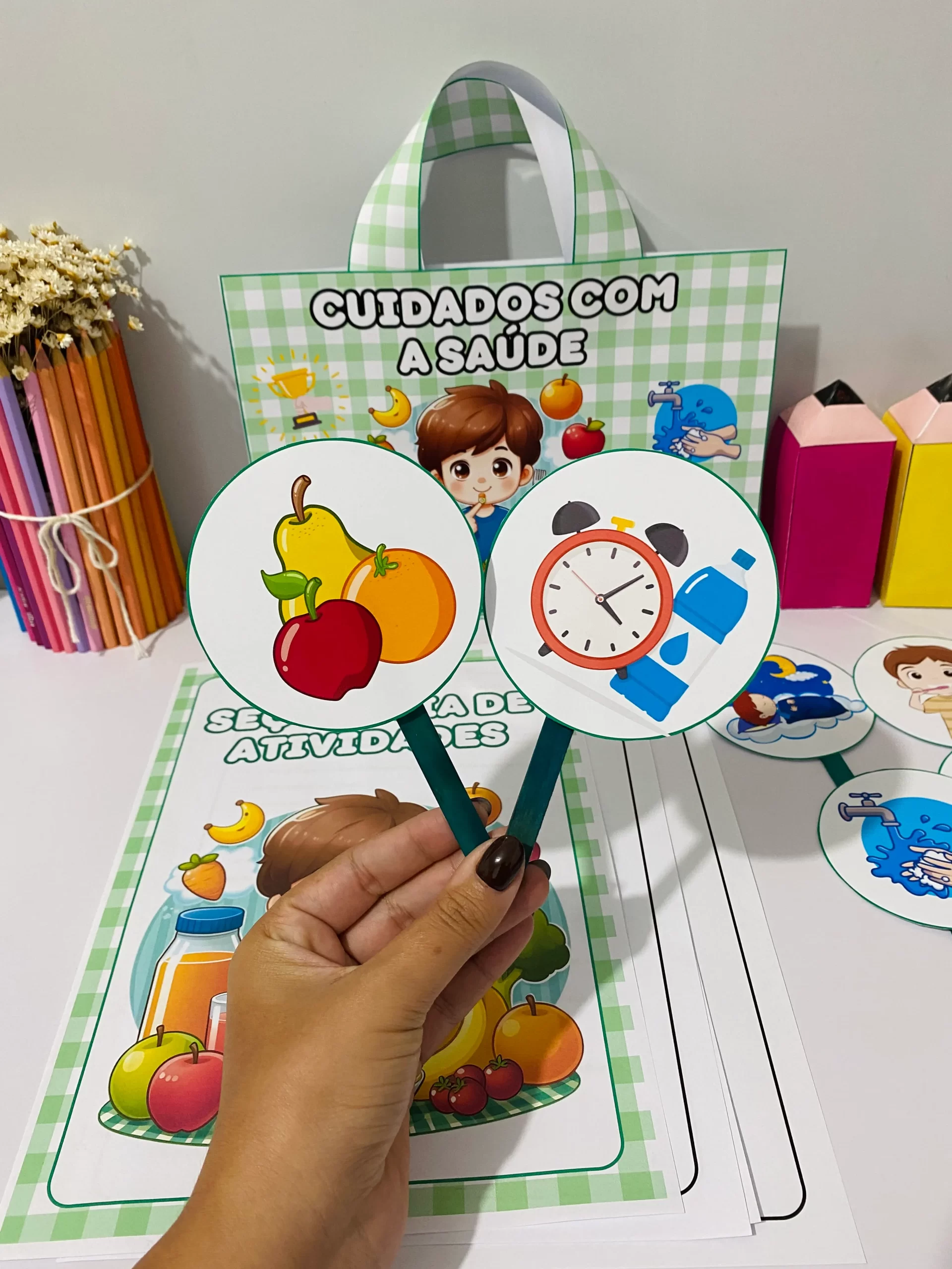 SACOLA CUIDADOS COM A SAÚDE - Imagem 4