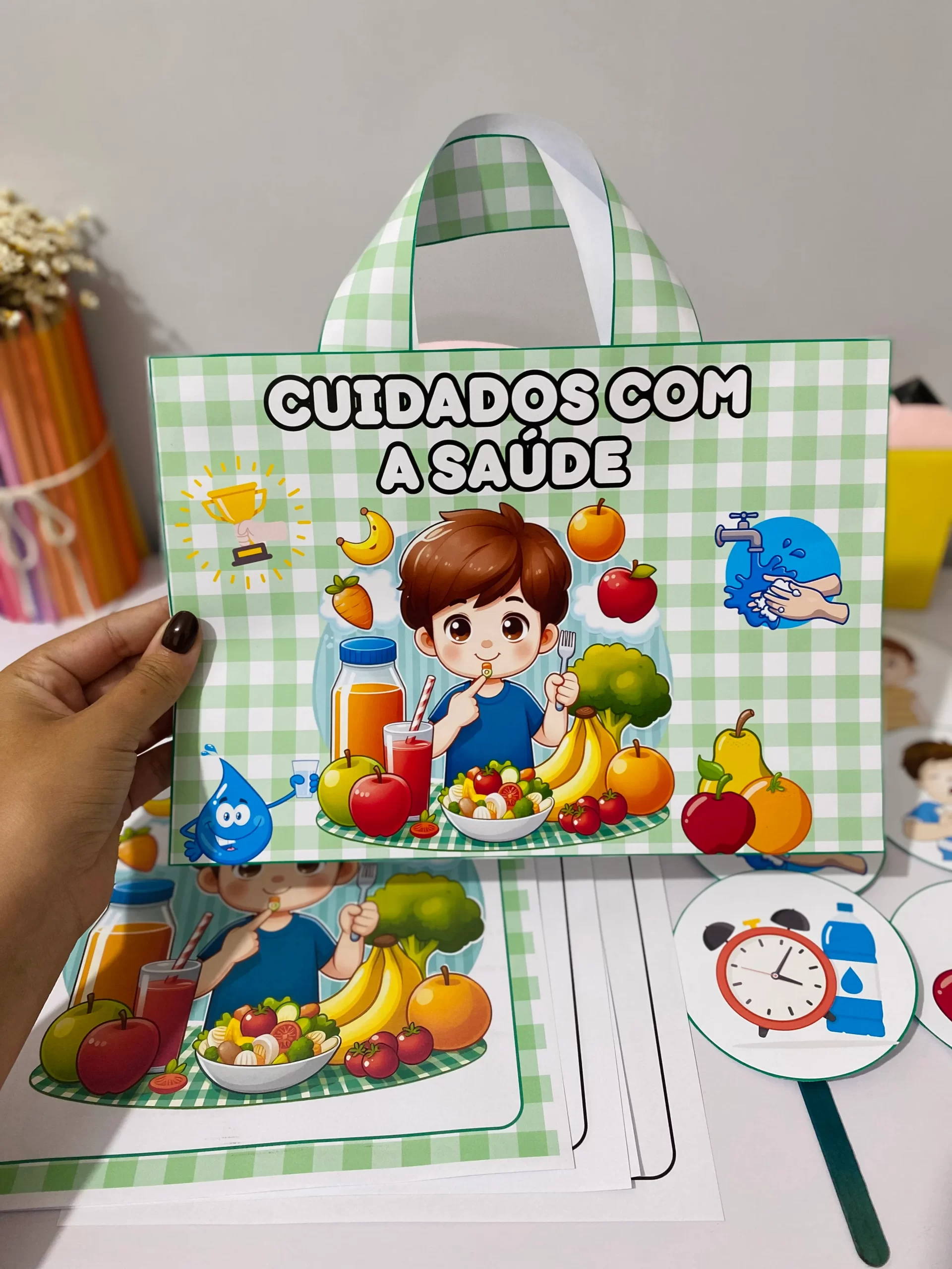 SACOLA CUIDADOS COM A SAÚDE - Imagem 3