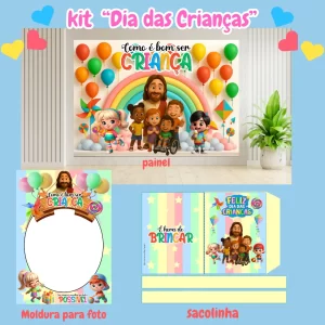 Kit Dia das Crianças com Jesus!