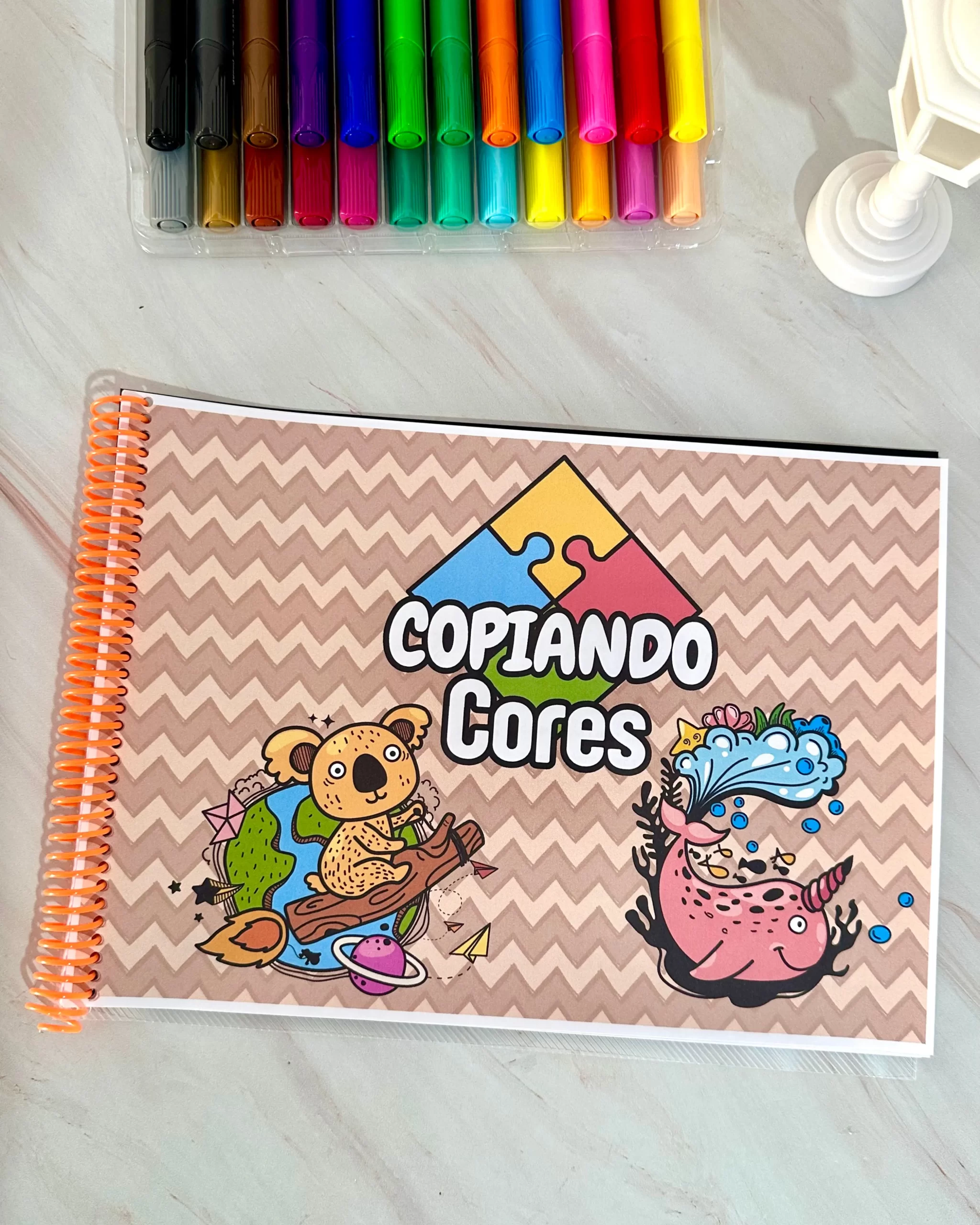 Copiando Cores