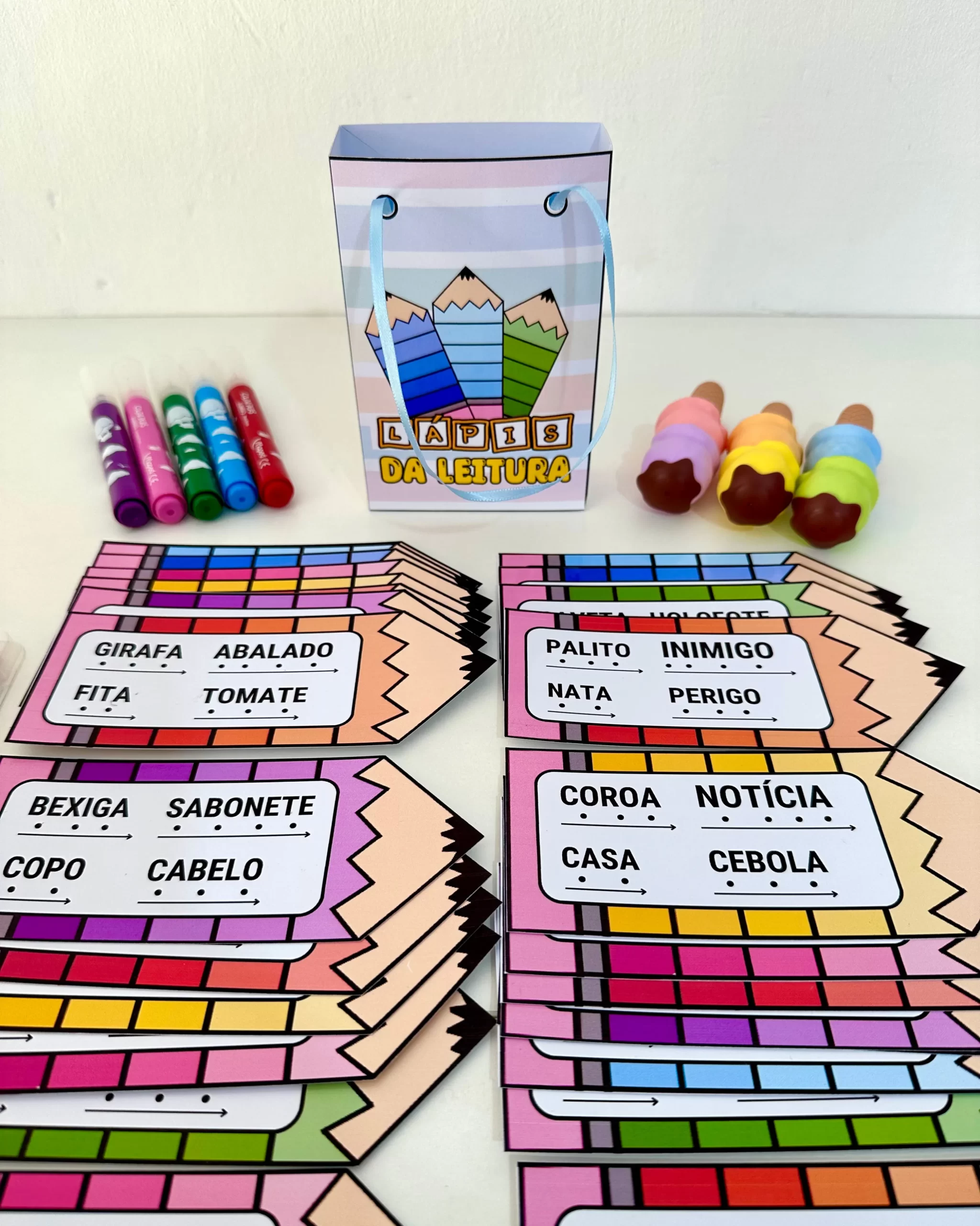 Lápis da Leitura – Sílabas Simples