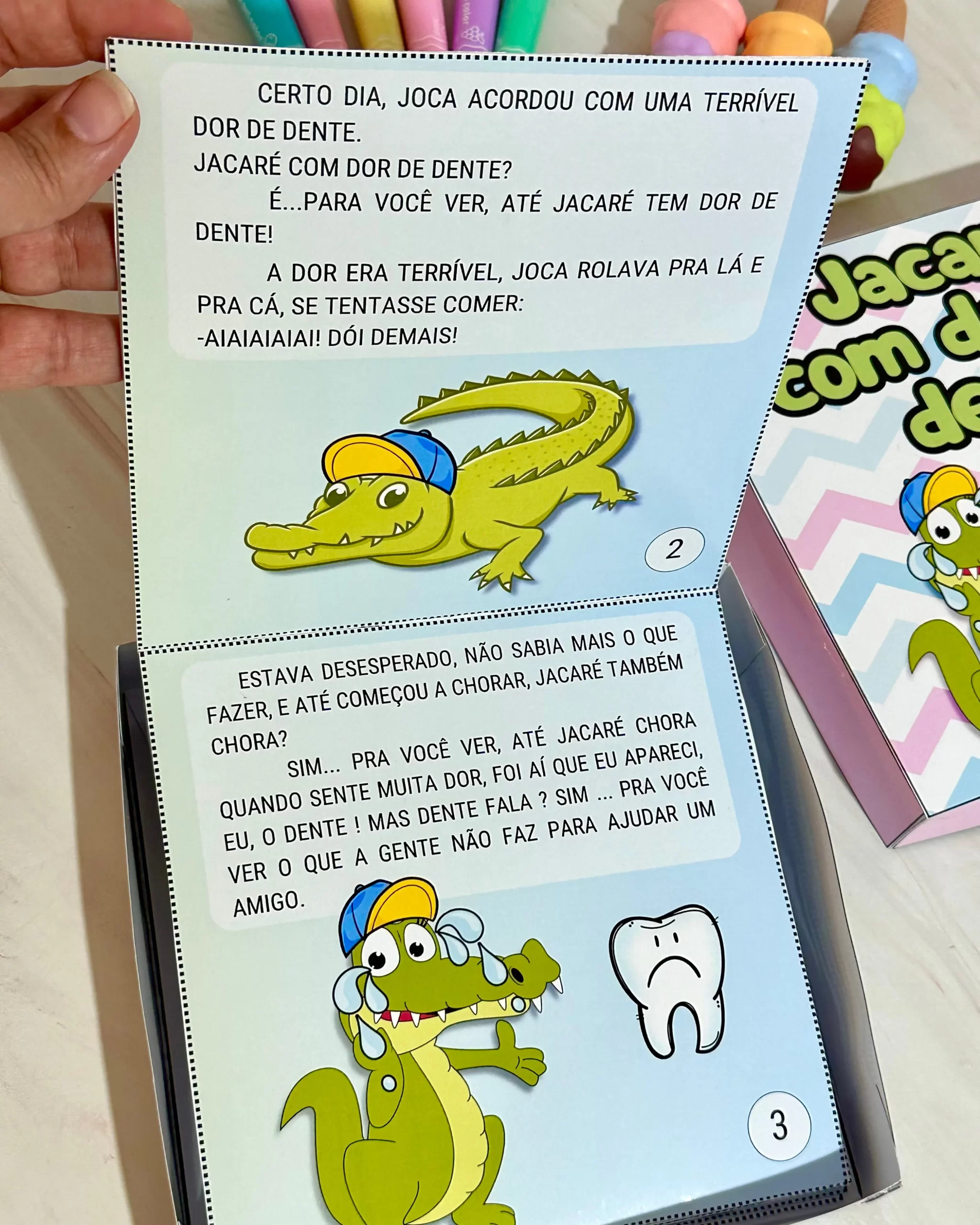 História Jacaré com Dor de Dente - Imagem 3