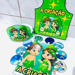 HISTÓRIA NA LUVA – A CRIAÇÃO: COMO DEUS CRIOU TUDO