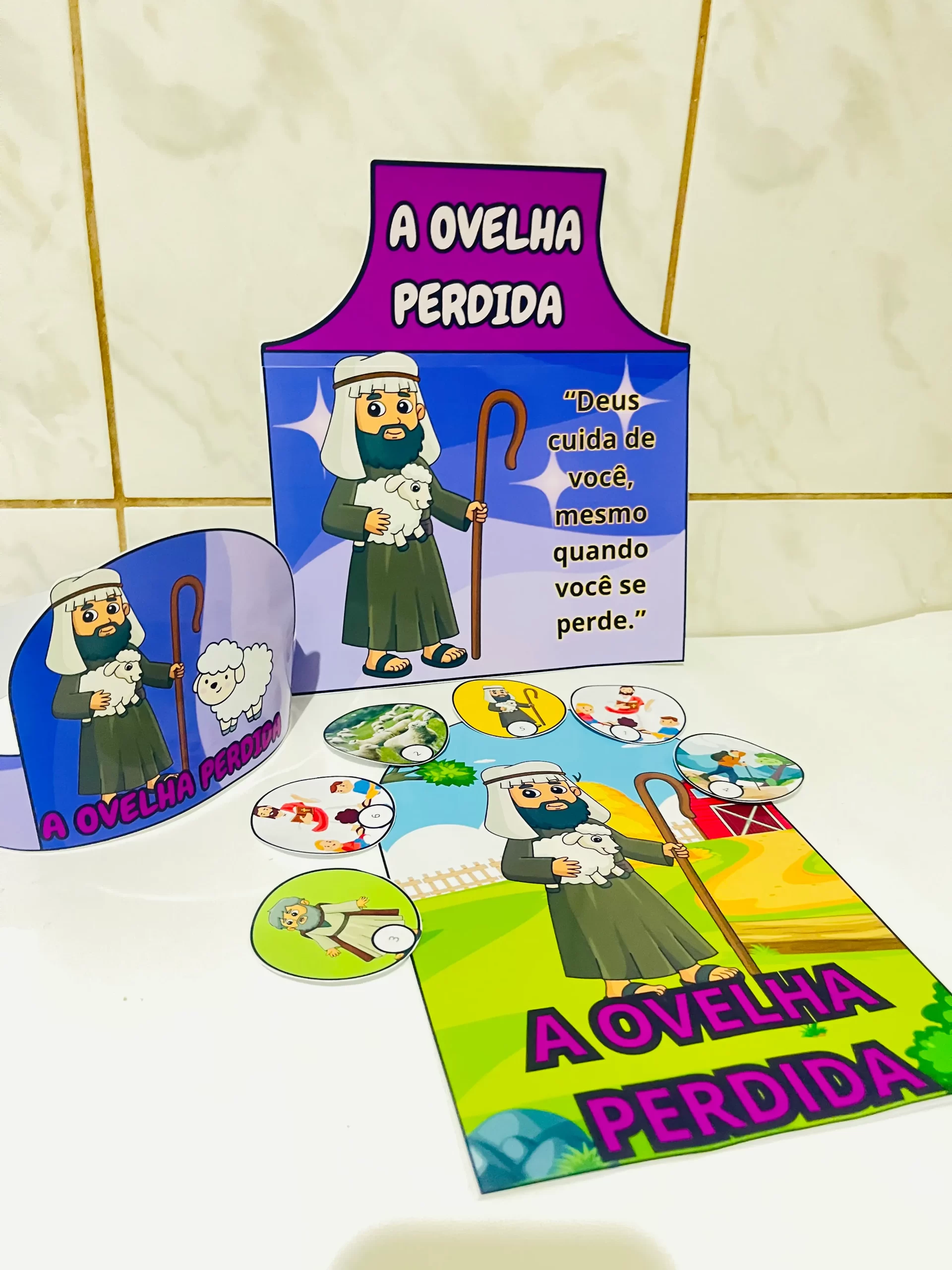 HISTÓRIA NA LUVA – A OVELHA PERDIDA
