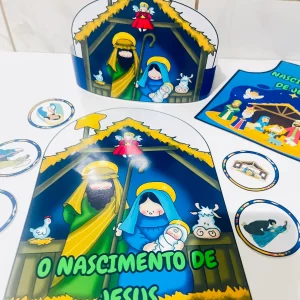KIT HISTÓRIA NA LUVA - O NASCIMENTO DE JESUS