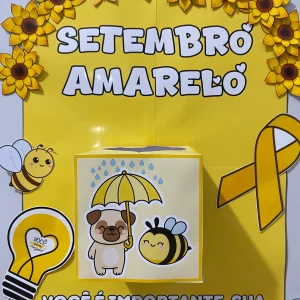 Painel Setembro Amarelo – Conscientização na Escola