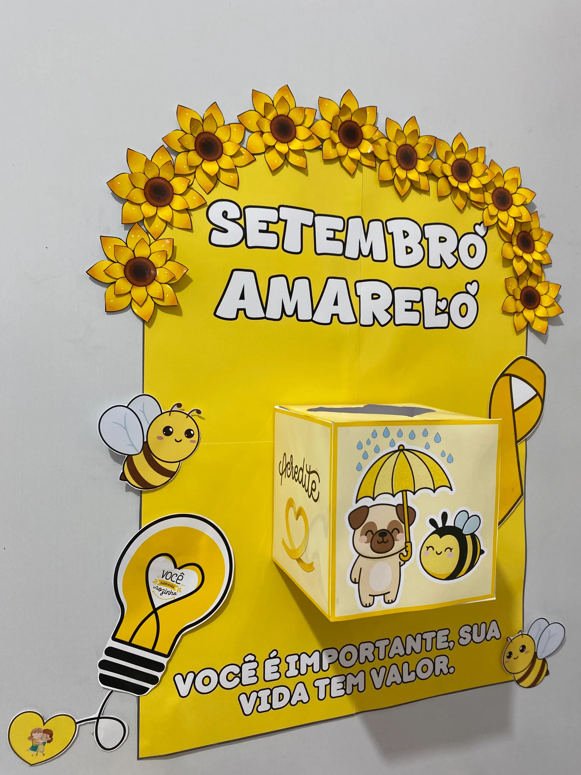 Painel Setembro Amarelo – Conscientização na Escola - Imagem 2