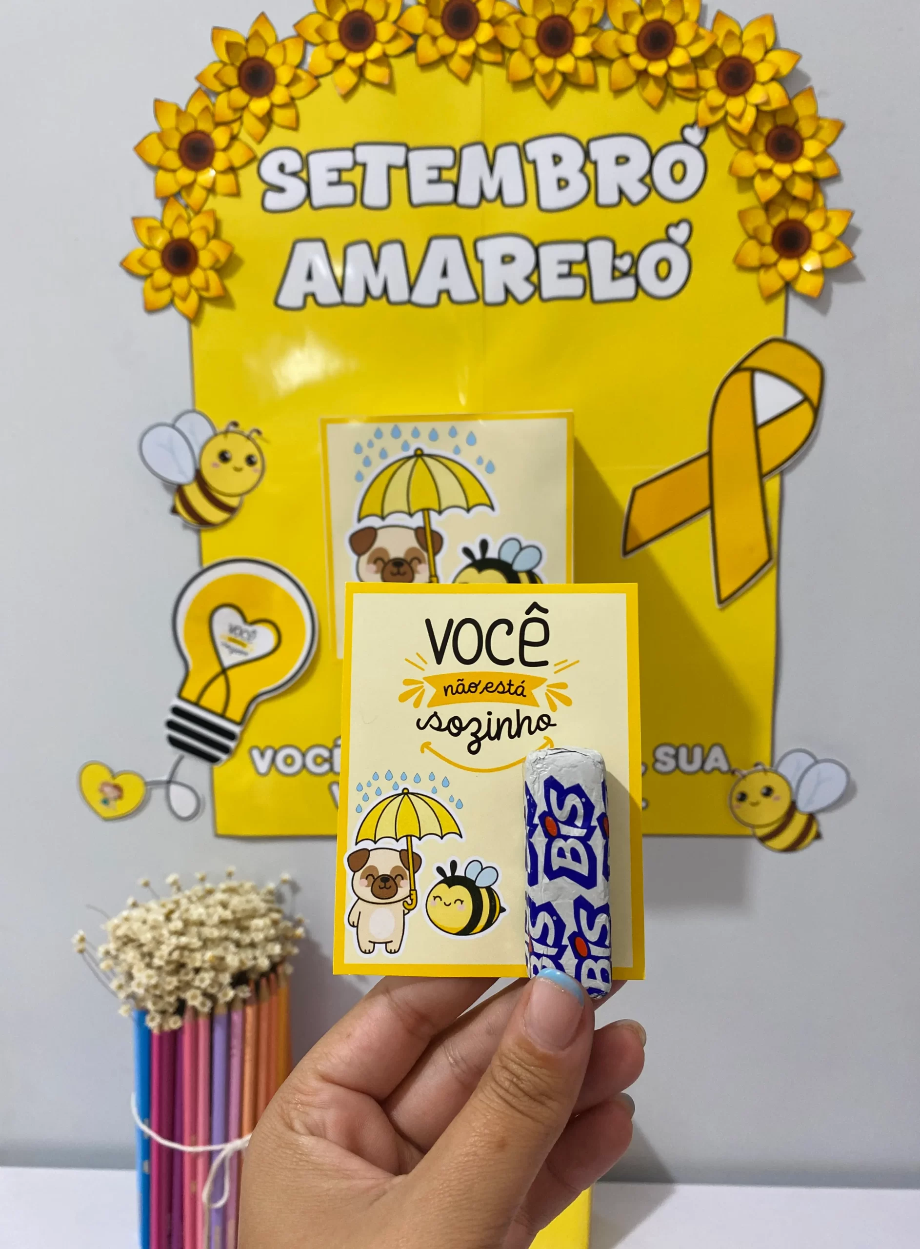 Painel Setembro Amarelo – Conscientização na Escola - Imagem 4