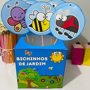Caixa Bichinhos de Jardim
