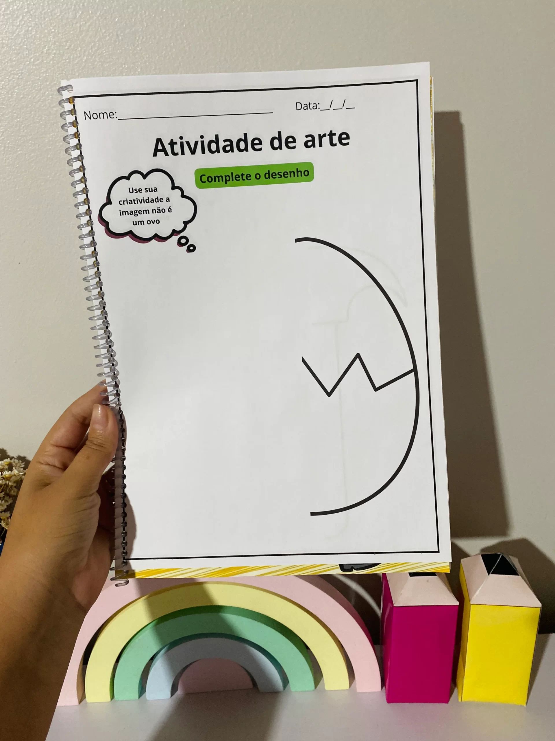 Apostila de Arte – Complete o Desenho - Imagem 4
