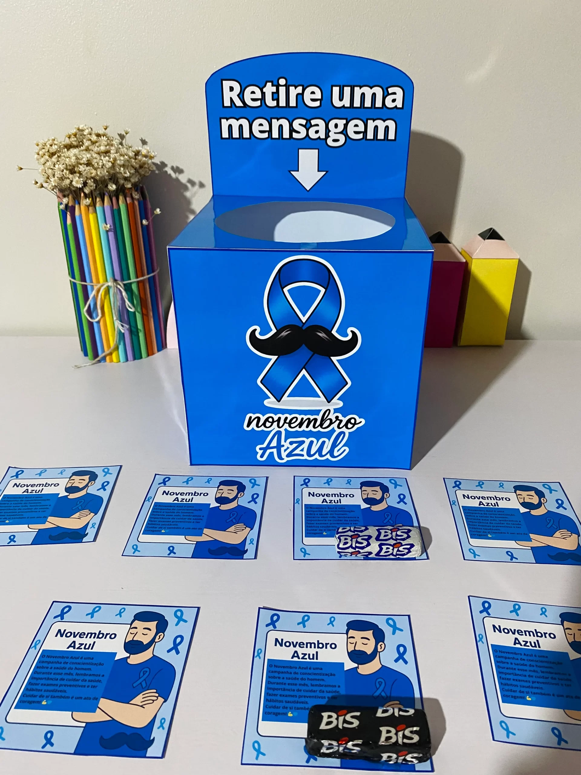 Caixa Novembro Azul