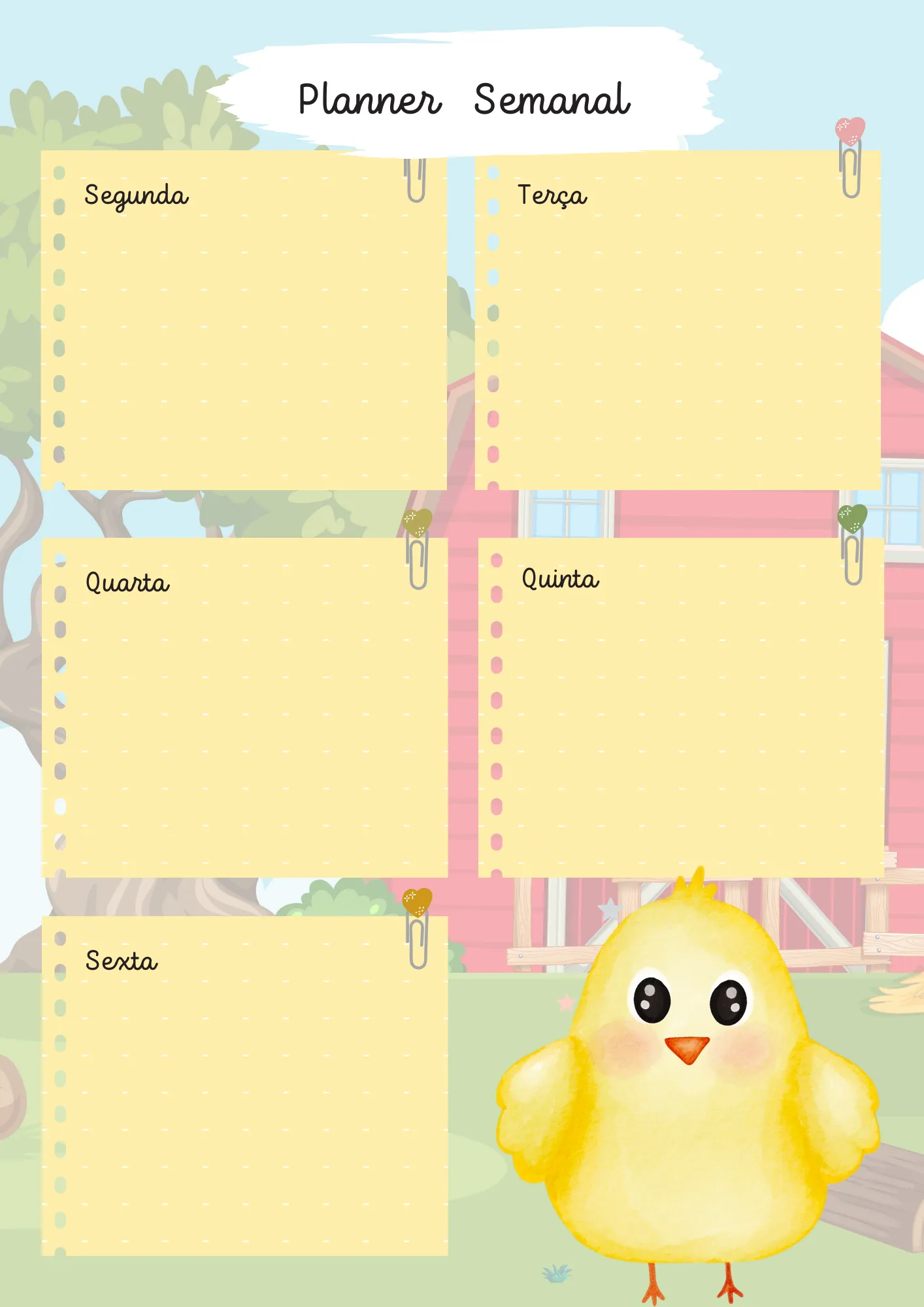 Planner da Professora 2026 – Modelo Fazendinha - Imagem 6
