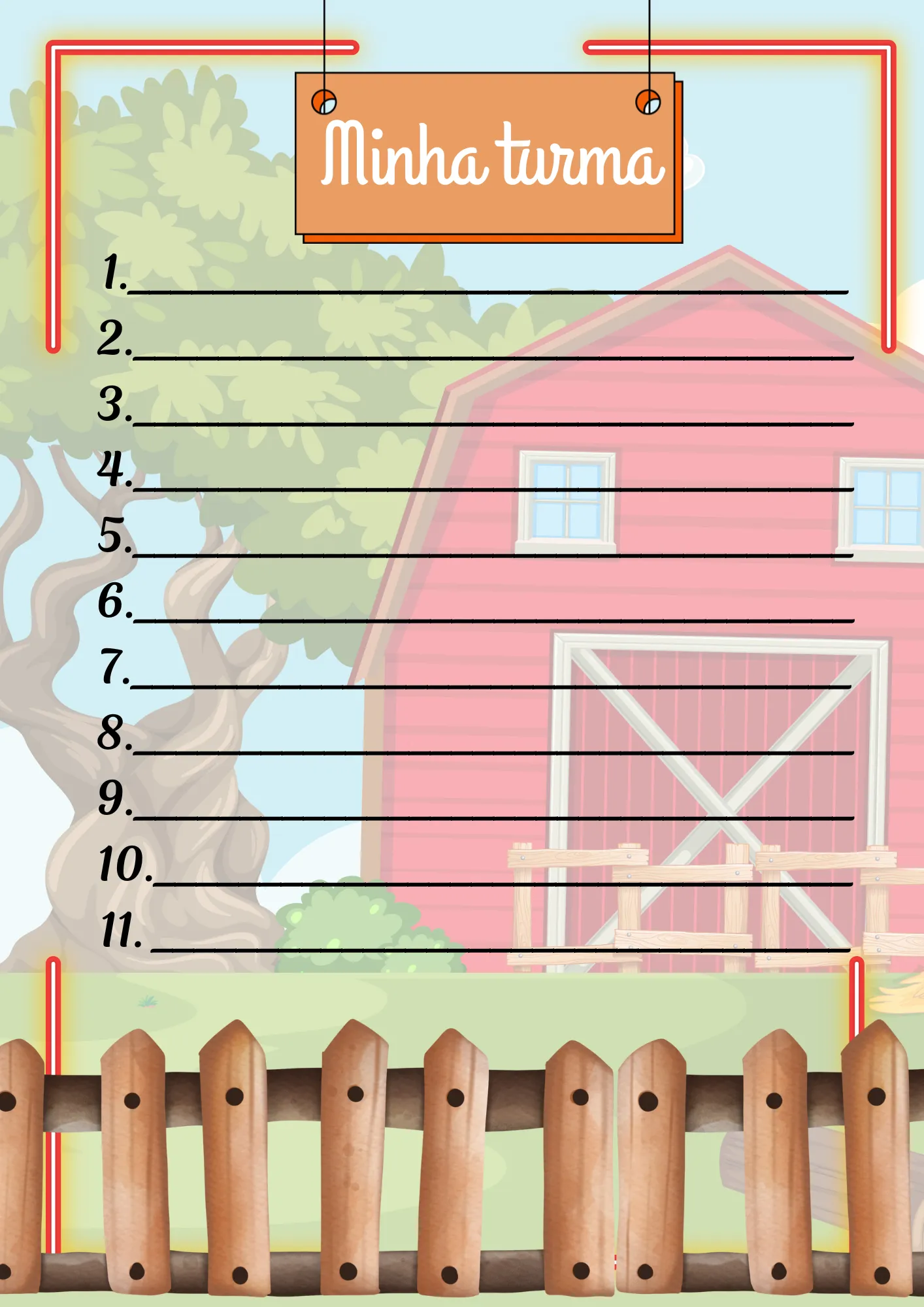 Planner da Professora 2026 – Modelo Fazendinha - Imagem 3