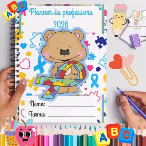 Planner da Professora 2026 – Modelo Autismo