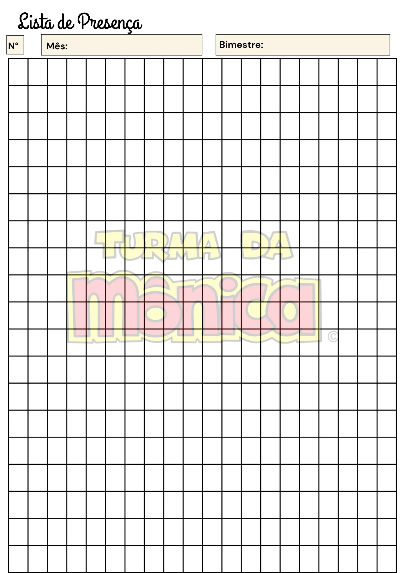 Planner da Professora 2026 – Modelo Turma da Mônica - Imagem 7