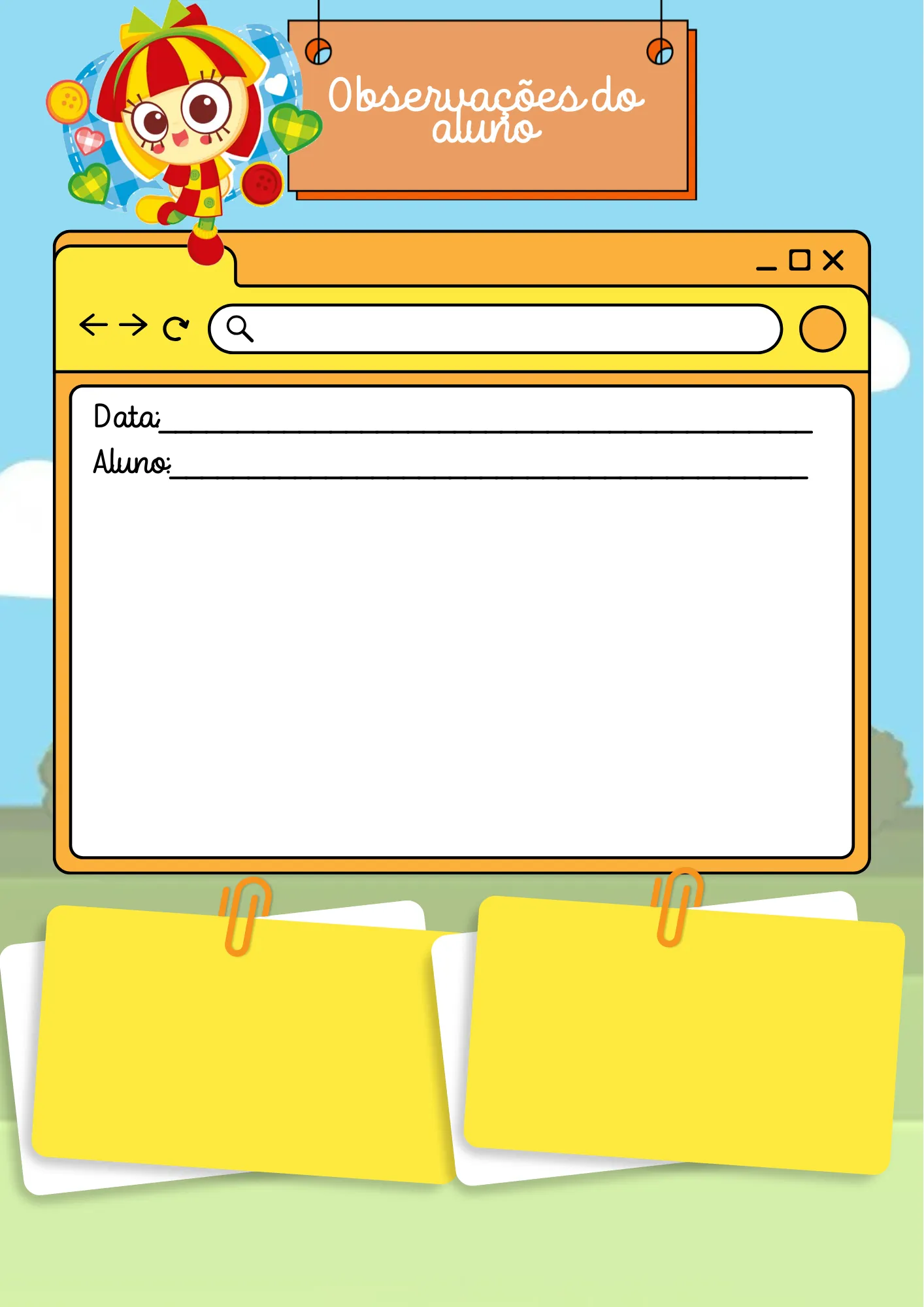 Planner da Professora 2026 – Modelo Sítio do Picapau Amarelo - Imagem 11