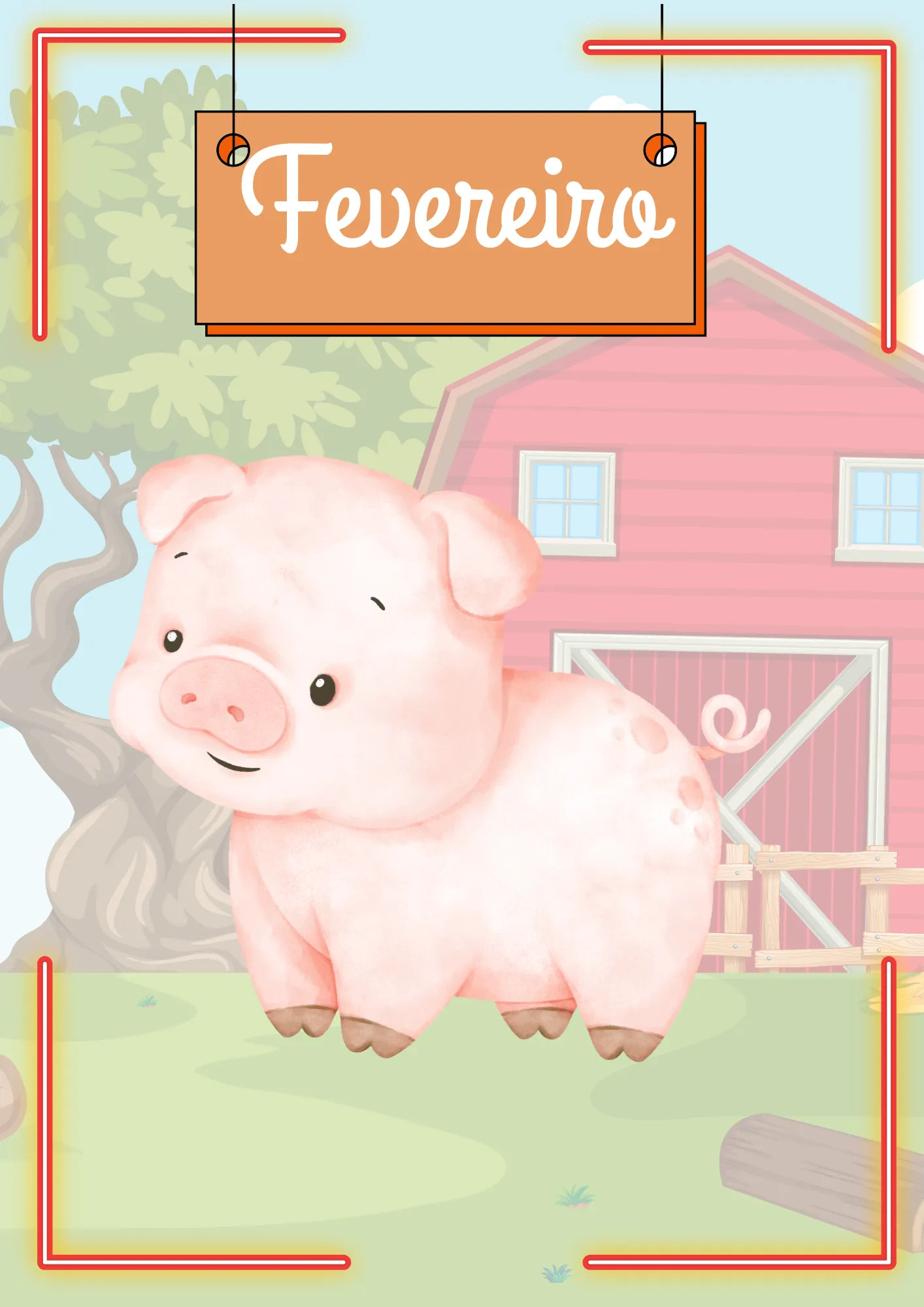 Planner da Professora 2026 – Modelo Fazendinha - Imagem 4