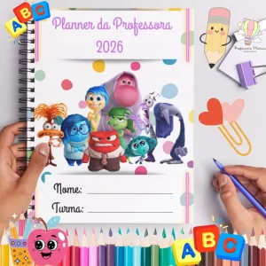 Planner da Professora 2026 – Modelo Divertidamente
