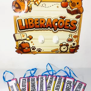 Liberações da Turma - Tema Capivara