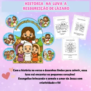 História na Luva – A Ressurreição de Lázaro