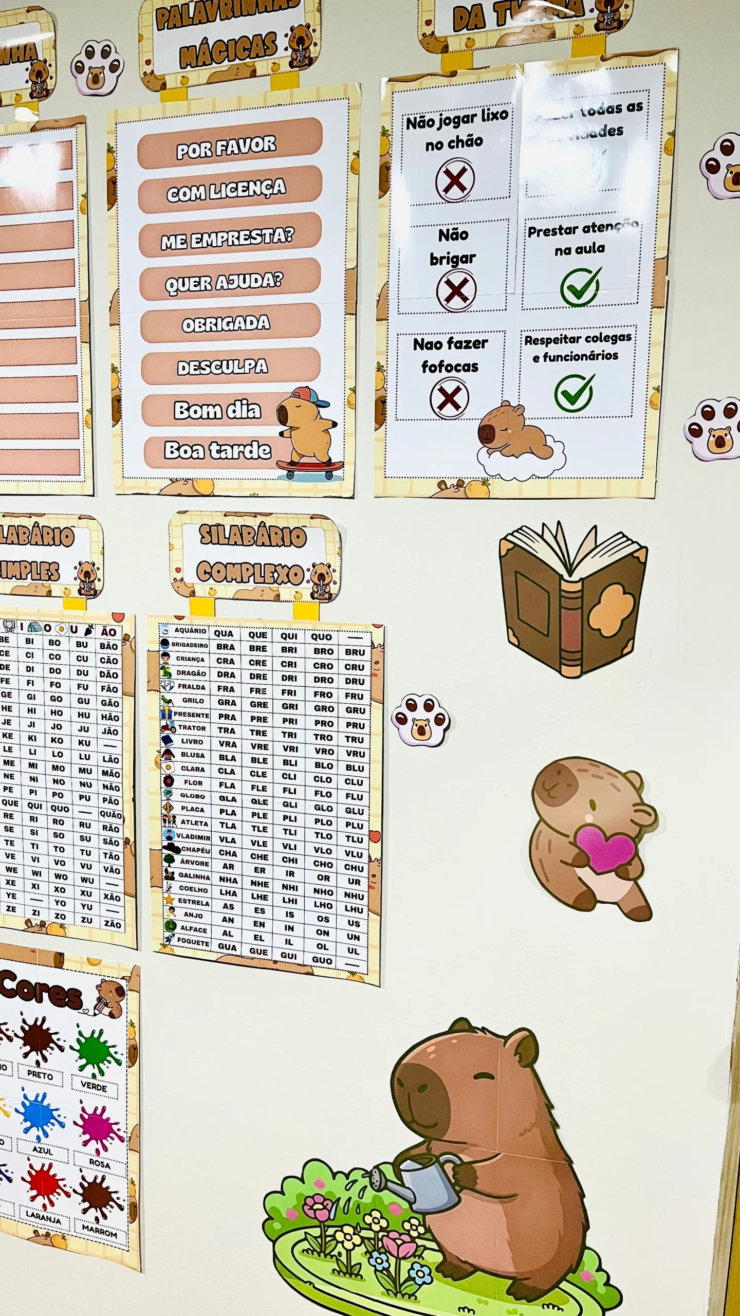 Kit Sala - Tema Capivara - Imagem 6